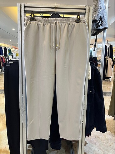 Duble Krep Taş Pantolon