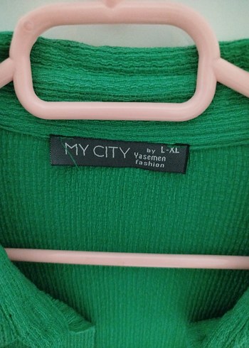 Yeşil Mini Kadın Keten Takım - Görsel 4