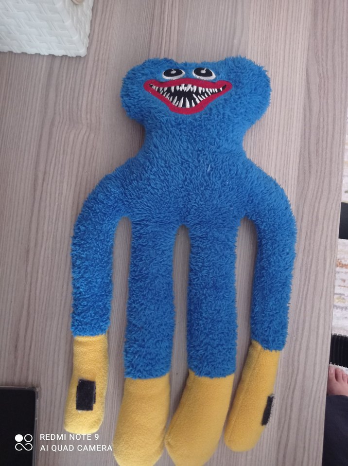 Mavi Renkli Peluş Oyuncak - Görsel 2