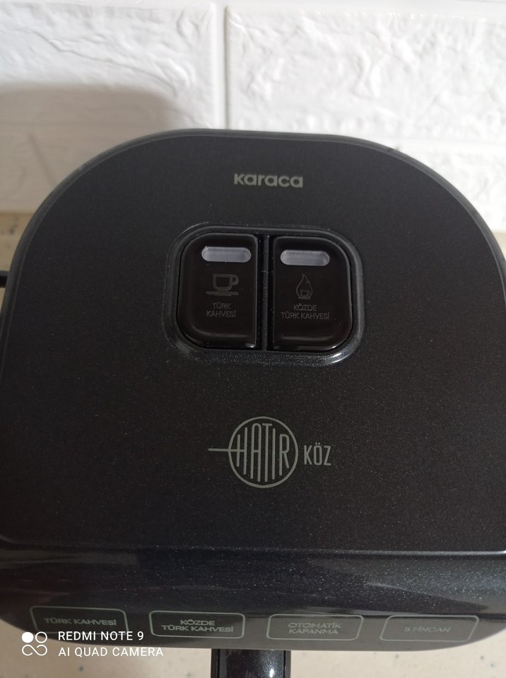 Karaca Hatır Köz Siyah Kahve Makinesi - Görsel 3
