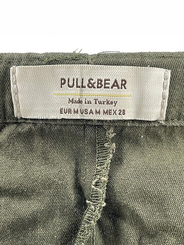 m Beden yeşil Renk Pull and Bear Mini Etek %70 İndirimli.
