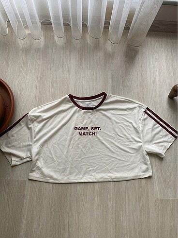 xl Beden beyaz Renk Kısa kollu crop