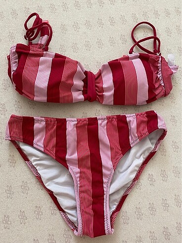 38 Beden pembe Renk Bikini takımı