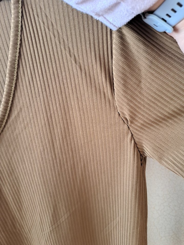 V Yaka Kadın Sweatshirt - Görsel 5