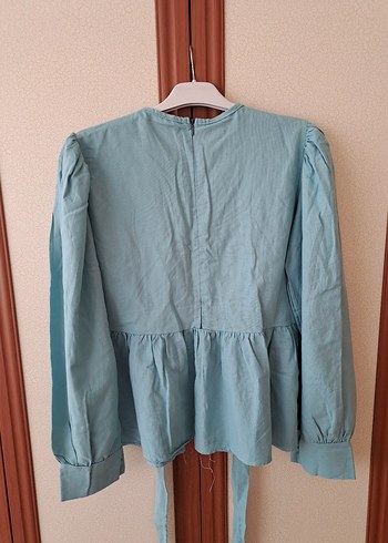 TURKUAZ ETEK ÜSTÜ GÖMLEK - Görsel 5