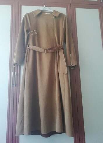 MODASELVİM FERMUAR DETAYLI SÜET KAP - Görsel 6