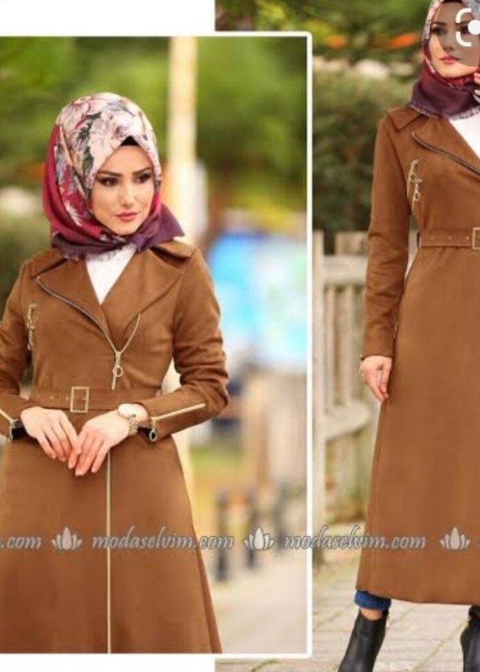 MODASELVİM FERMUAR DETAYLI SÜET KAP - Görsel 2