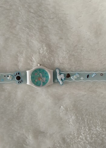 Cinnamorol Sanrio Hello Kitty Desenli Kız Çocuk Kolu Saat - Görsel 3