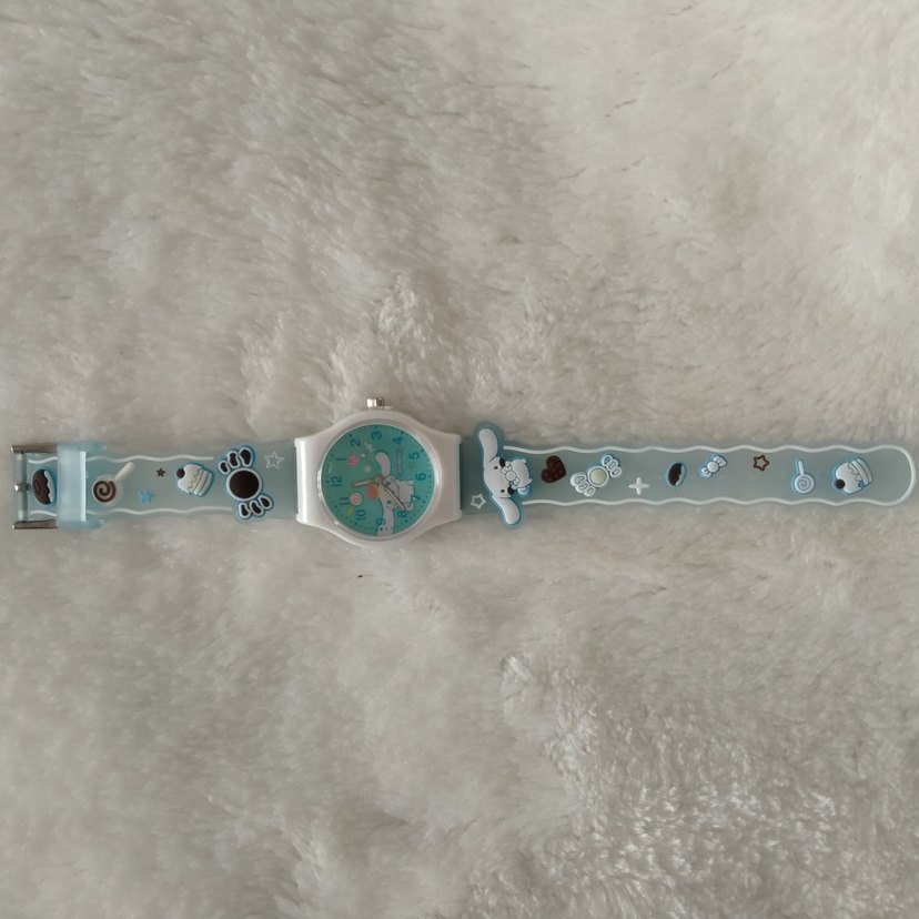 Cinnamorol Sanrio Hello Kitty Desenli Kız Çocuk Kolu Saat - Görsel 3