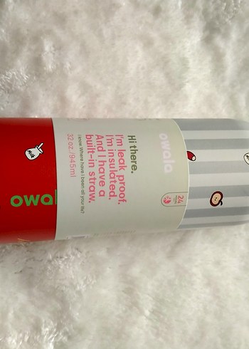 Hello Kitty OWALA Çocuk Termos Şişesi Beyaz - Görsel 4