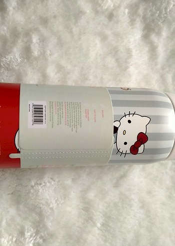 Hello Kitty OWALA Çocuk Termos Şişesi Beyaz - Görsel 3