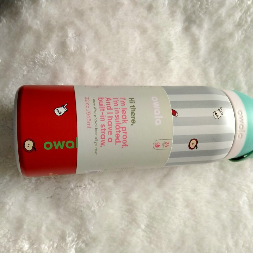 Hello Kitty OWALA Çocuk Termos Şişesi Beyaz - Görsel 4