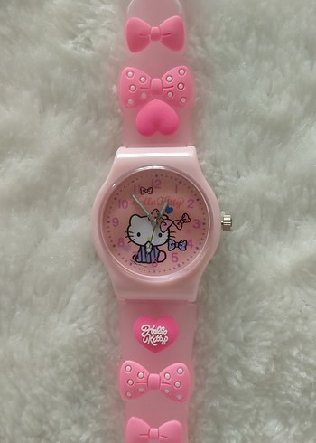 Pembe Hello Kitty Kız Çocuk Saati - Görsel 2