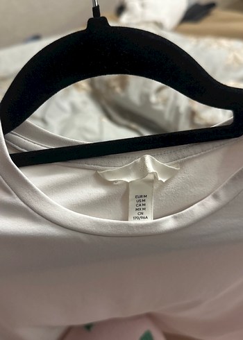 Kadın Beyaz Kısa Kollu Basic Tişört - Görsel 2