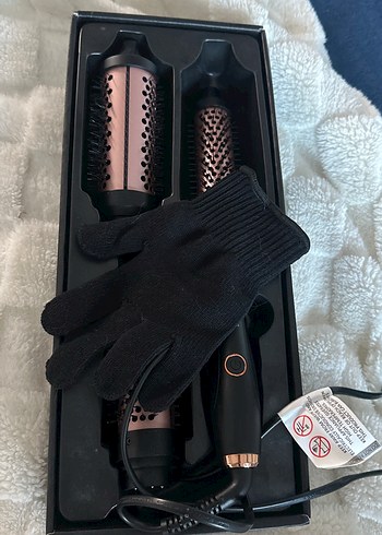 Siyah Saç Şekillendirici Fırça Seti - Görsel 5