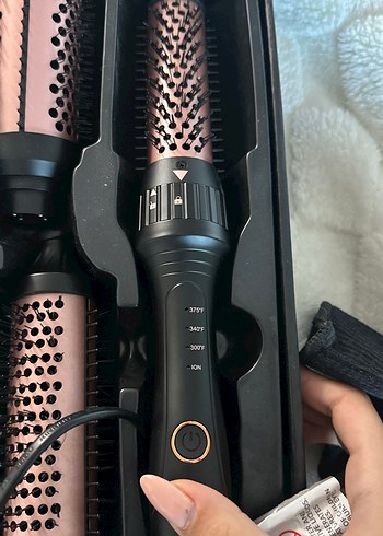 Siyah Saç Şekillendirici Fırça Seti - Görsel 4