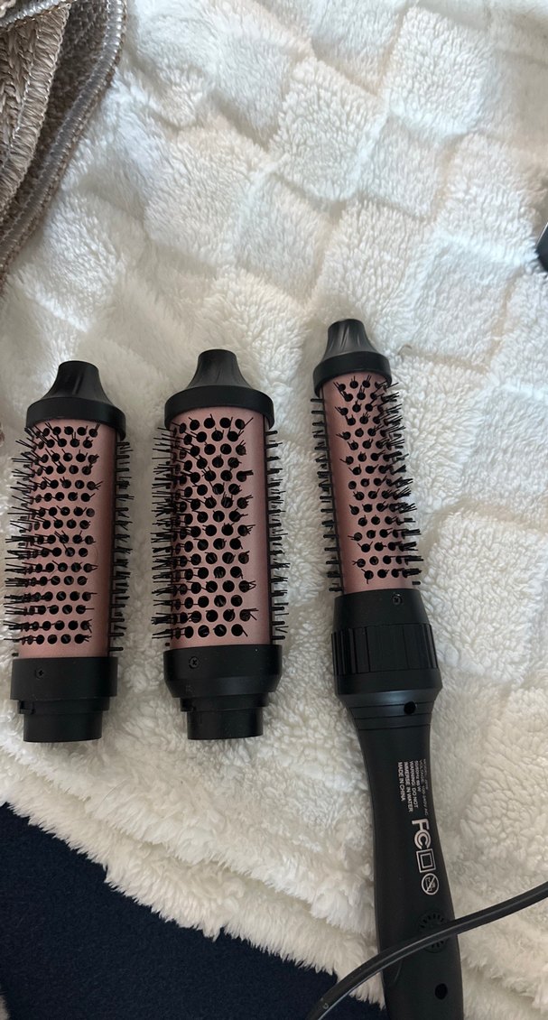 Siyah Saç Şekillendirici Fırça Seti - Görsel 2