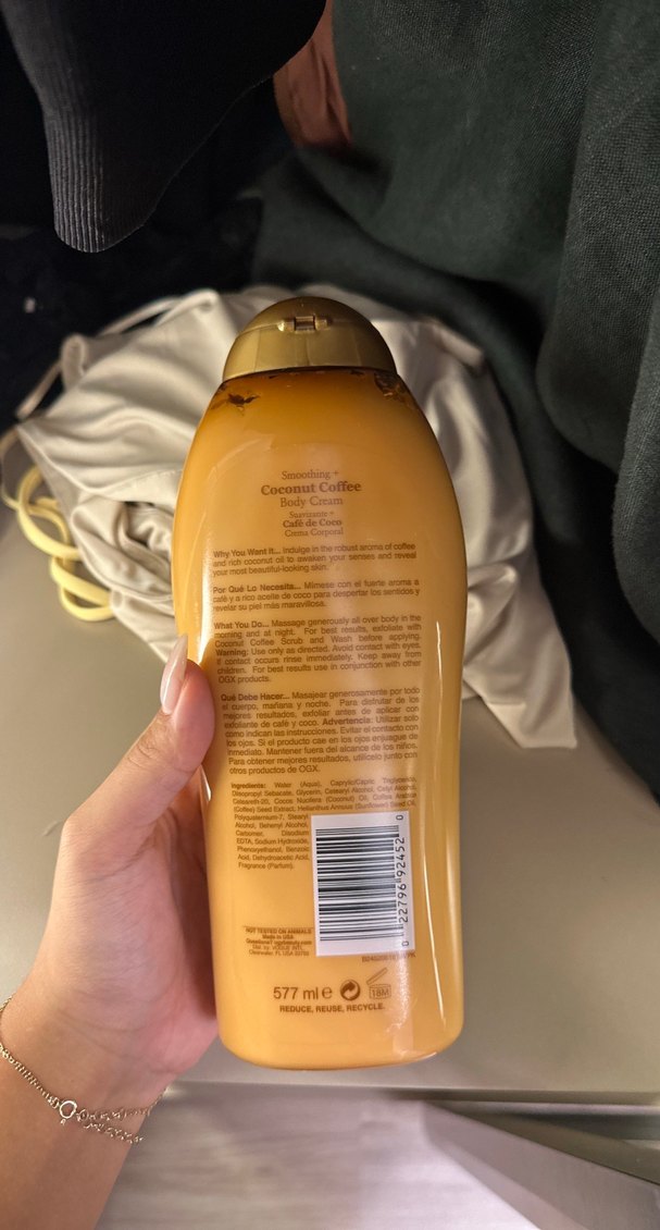 Hindistan Cevizi ve Kahve Özlü OGX Vücut Kremi 577 ml - Görsel 2