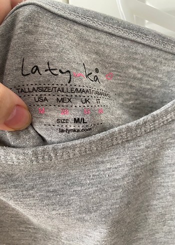 Diğer Gri Kısa Kollu Kadın Tshirt