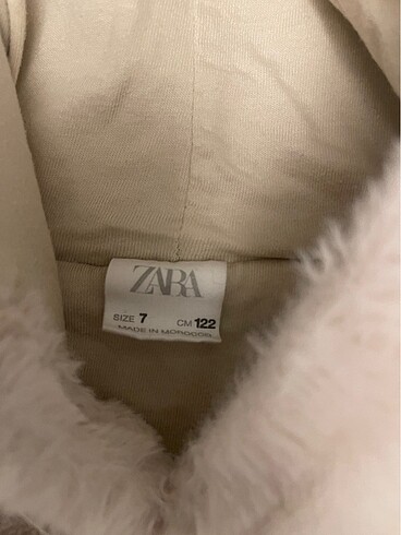 Zara Zara peluş sweatshirt