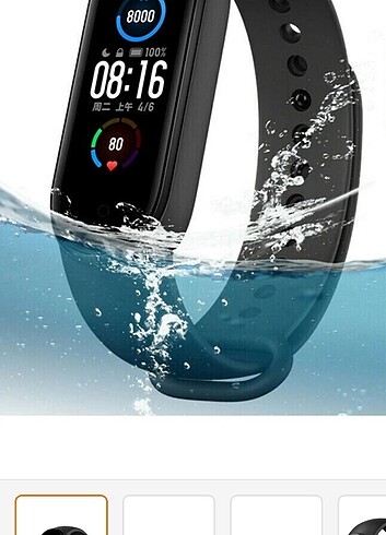  Beden Xiaomi Mi Band 5 akıllı bileklik -siyah renk