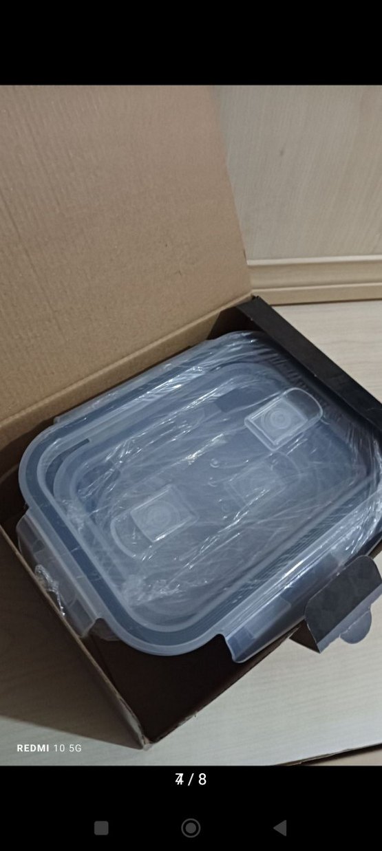 Gri Sızdırmaz Saklama Kapları Seti - Görsel 3