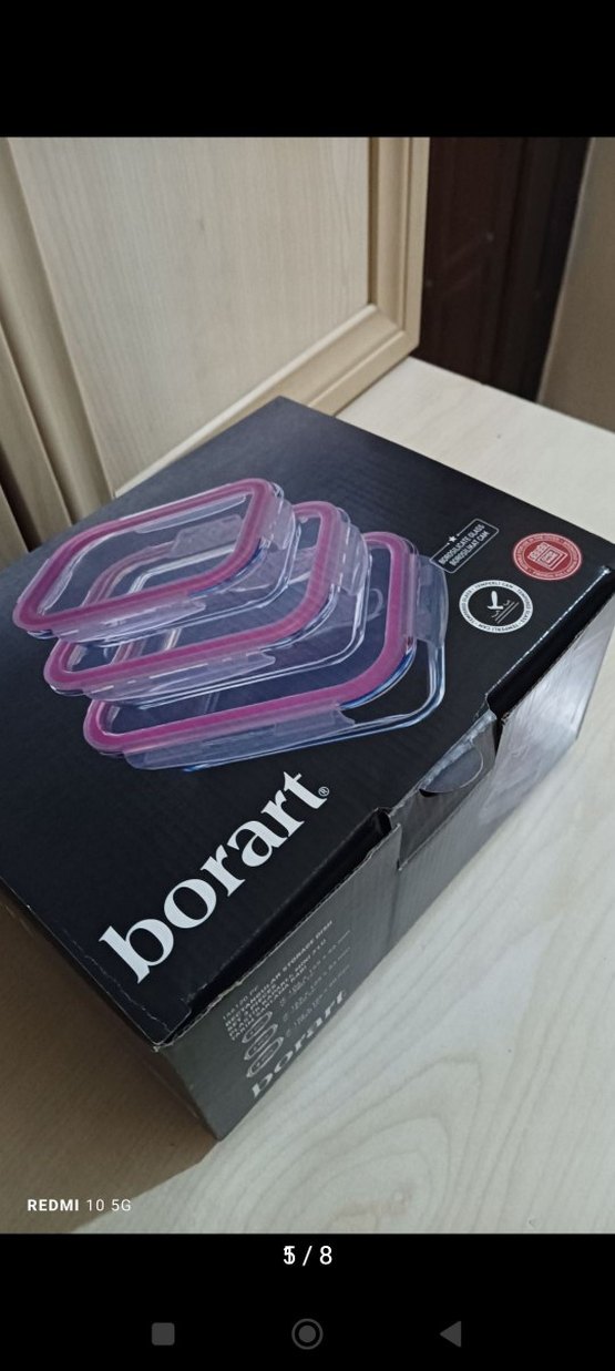 Gri Sızdırmaz Saklama Kapları Seti - Görsel 5