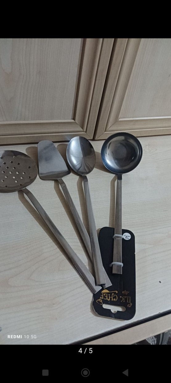 yeni hiç kullanılmadı paslanmaz çelik 4adet fiyatı - Görsel 3