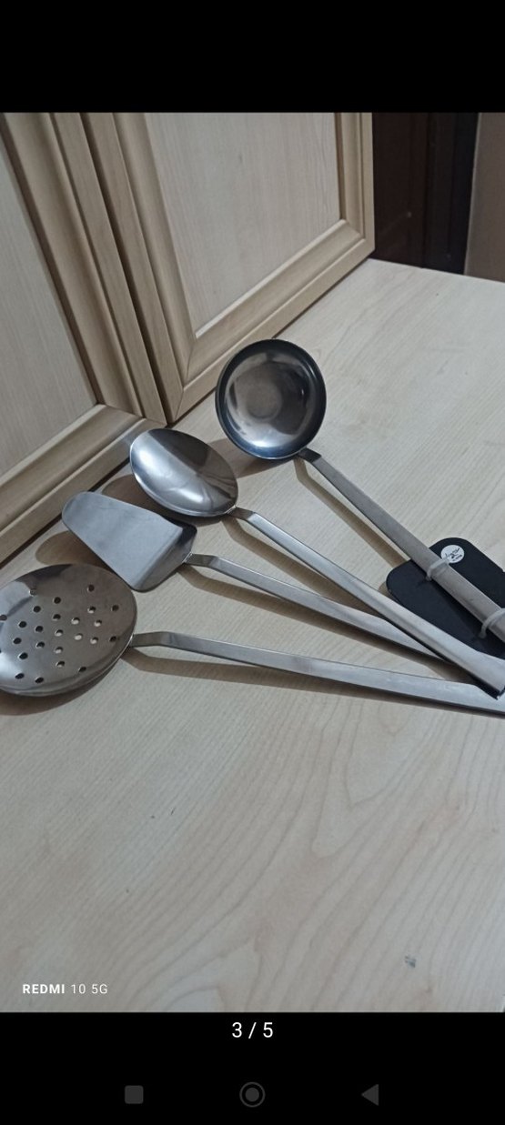 yeni hiç kullanılmadı paslanmaz çelik 4adet fiyatı - Görsel 4