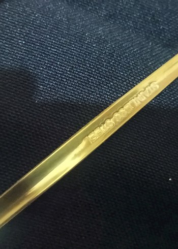 Parlak Altın Renkli 6li Kaşık Seti - Görsel 7