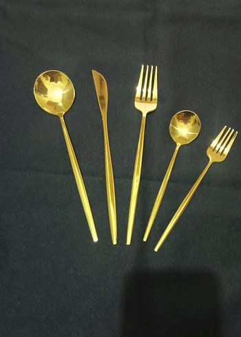 Altın Renkli 30 parça yeni hiç kullanılmadı - Görsel 2