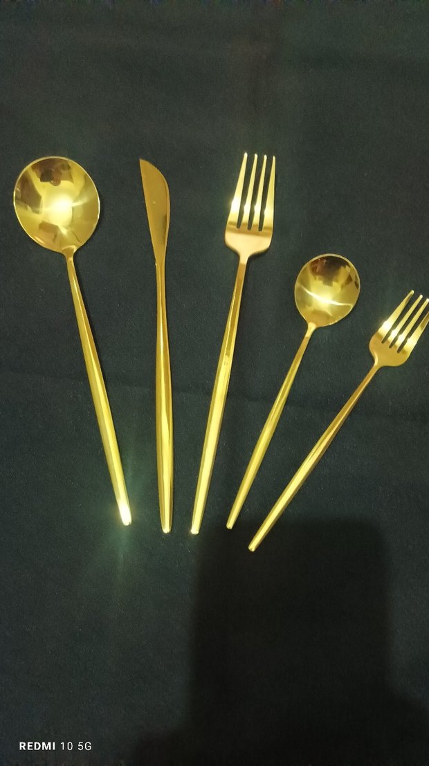Altın Renkli 30 parça yeni hiç kullanılmadı - Görsel 3