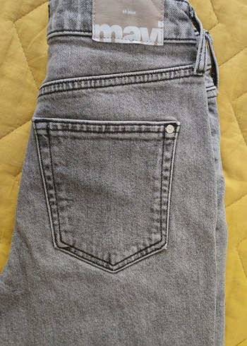 Mavi Jeans MAVİ JCİNDY MOM JEANS 23/32 beden Gri Kadın Kot Pantolon,