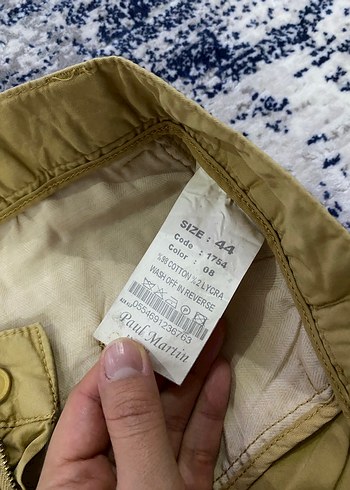 Bej Kumaş Pantolon - Görsel 2