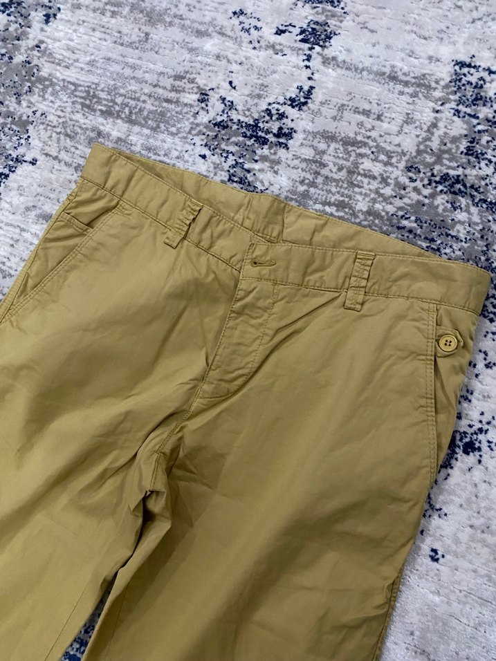 Bej Kumaş Pantolon - Görsel 3