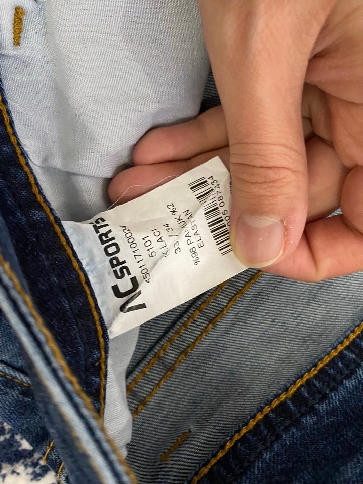 Kot erkek pantolon - Görsel 4