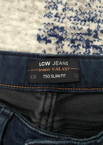 Erkek Lacivert Regular Fit Kot Pantolon - Görsel 3