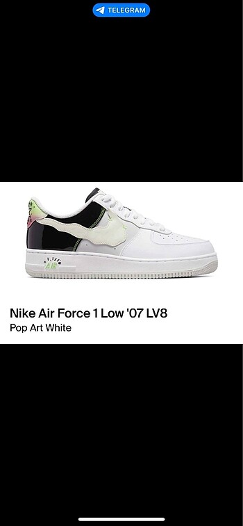 NİKE AİR FORCE 1 LOW 07 LV8