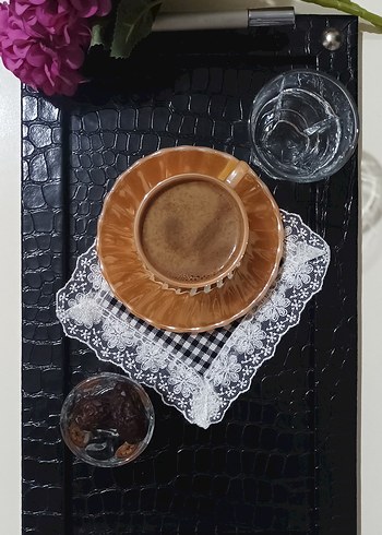 kahve sunum bardak Altlığı - Görsel 3