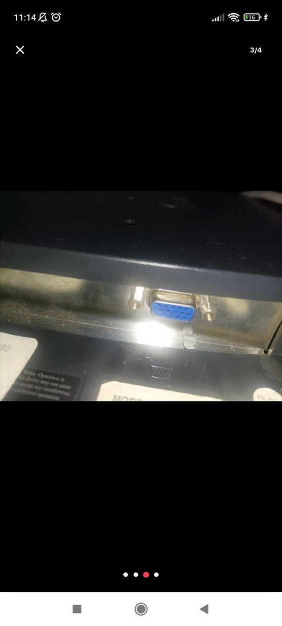 Philips I90SW 75Hz Monitör VGA Portlu Temiz - Görsel 3