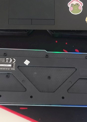 Dark Force Mekanik Hisli Türkçe Q Oyuncu Klavyesi - Görsel 6