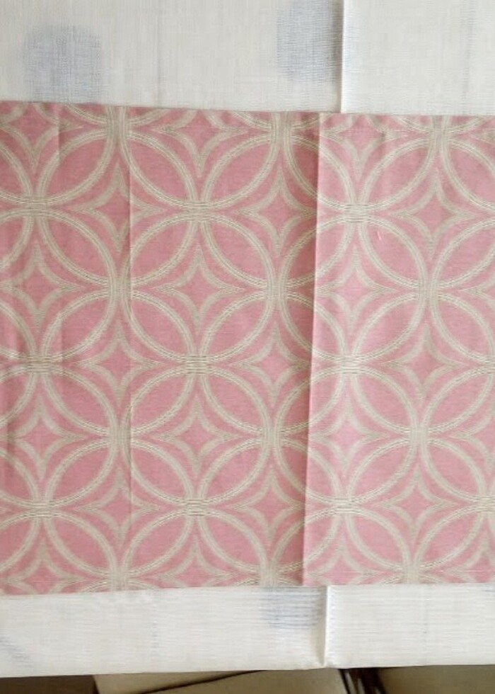 Amerikan servis peçeteler iki renkli ve runnerı - Görsel 4