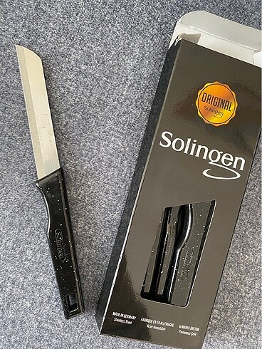 Solingen tırtıklı bıçak