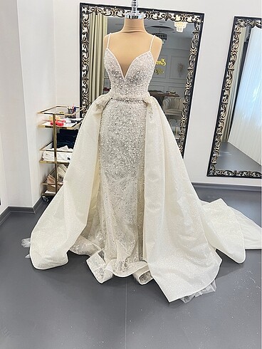 Balık model gelinlik - Görsel 7