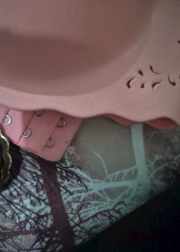 Pastel Pembe Destekli Sütyen - Görsel 5