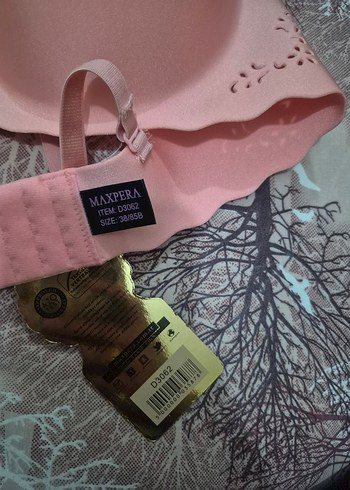 Pastel Pembe Destekli Sütyen - Görsel 2