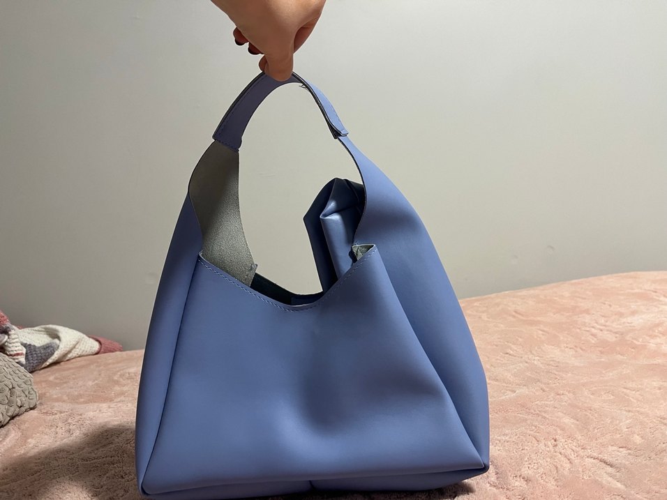 Shaka Suni Deri Çıtçıtlı Makyaj Cantalı El ve Kol Çantası - Görsel 3