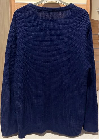 Defacto Erkek Lacivert Kazak - Görsel 2