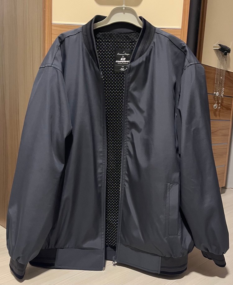 Erkek, uzun kollu yağmurluk ceket - Görsel 3