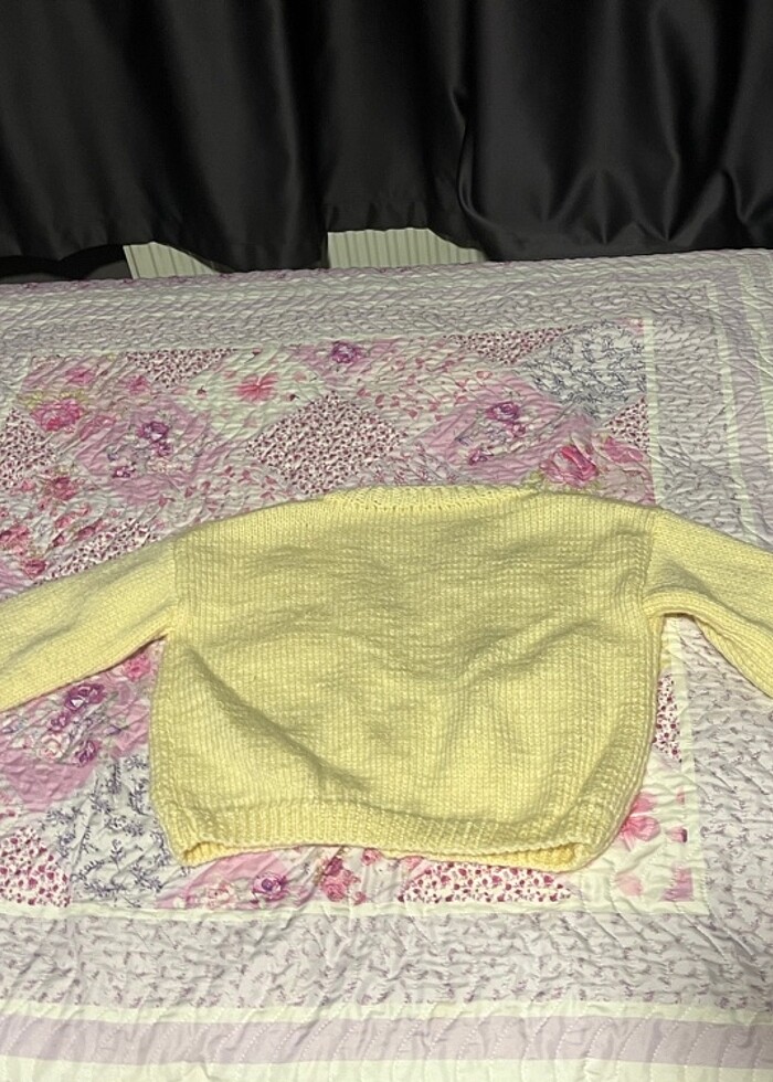 Kız Cocuk Kıslık Crop Hırka - Görsel 4